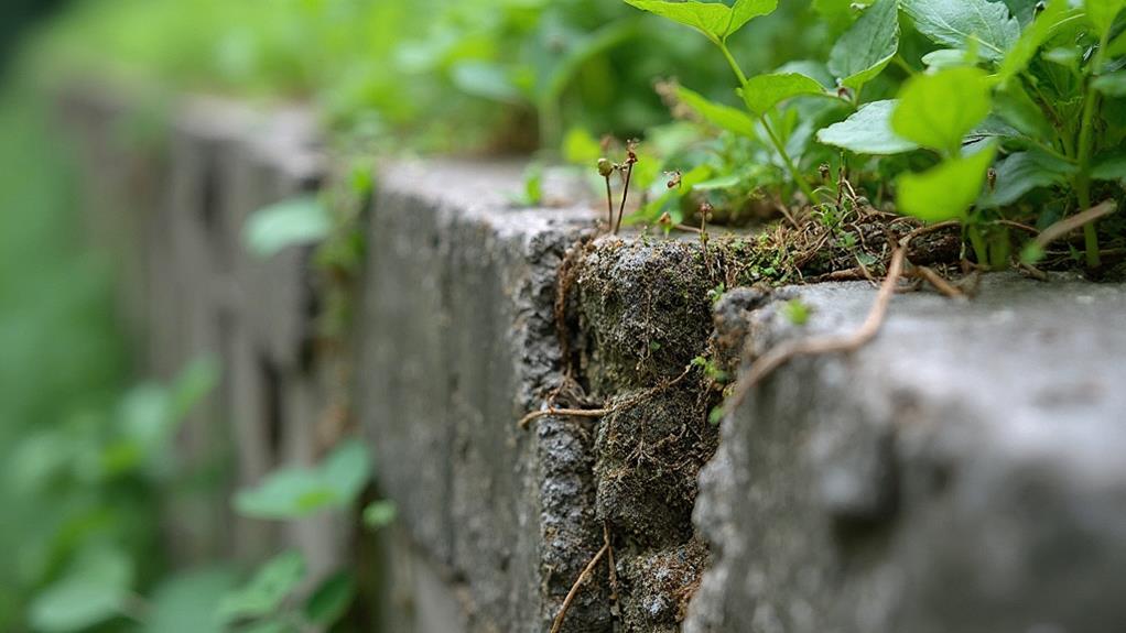 address retaining wall issues early