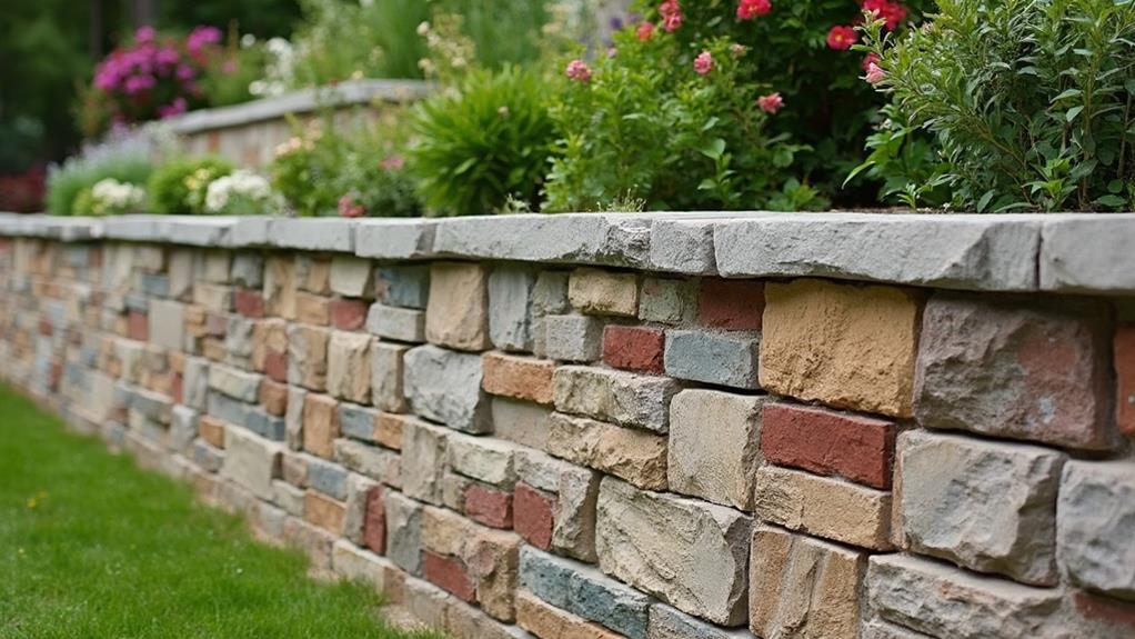 choosing suitable retaining wall materials