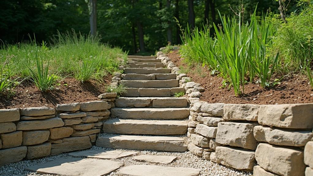 constructing sturdy retaining wall systematically