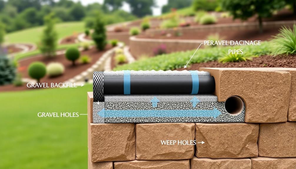 drainage essential for long lasting structures