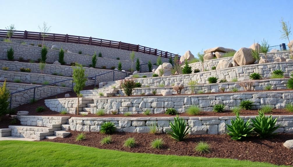 retaining wall construction techniques