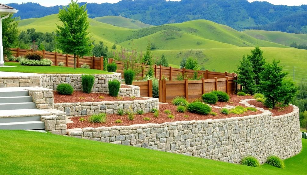 retaining wall construction techniques