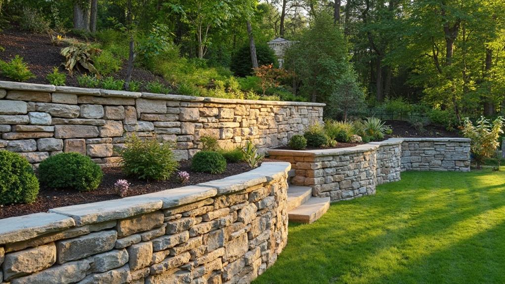 retaining wall construction techniques explored