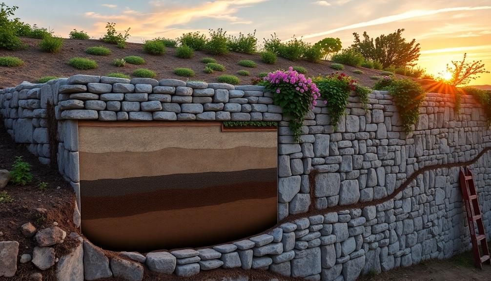 retaining wall design principles