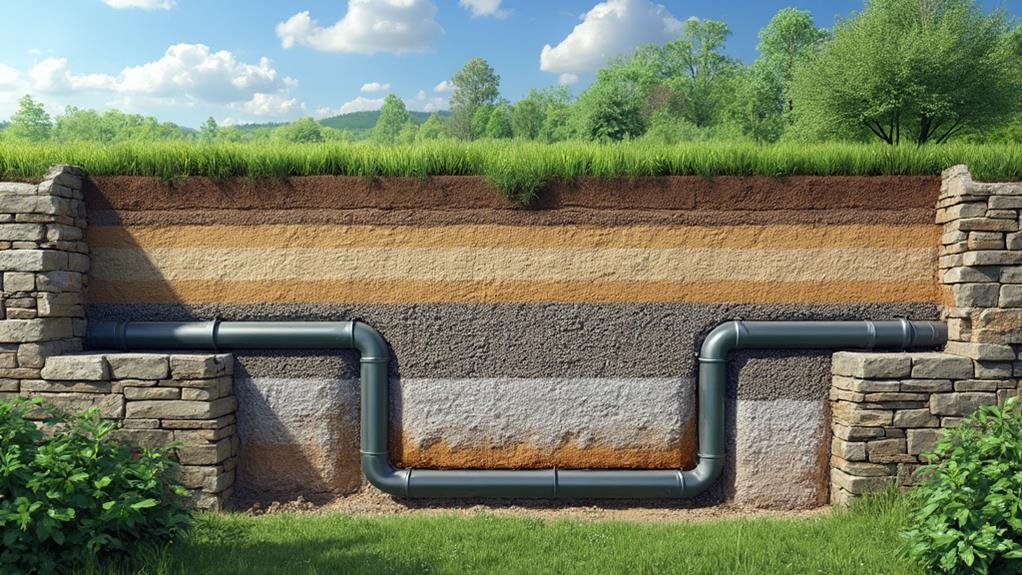 retaining wall drainage solutions review