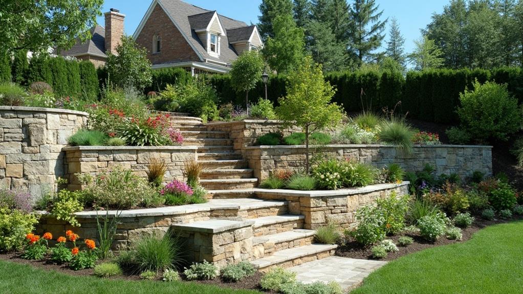 retaining wall material options