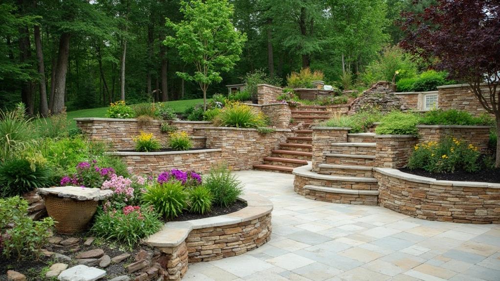 retaining wall material selection considerations