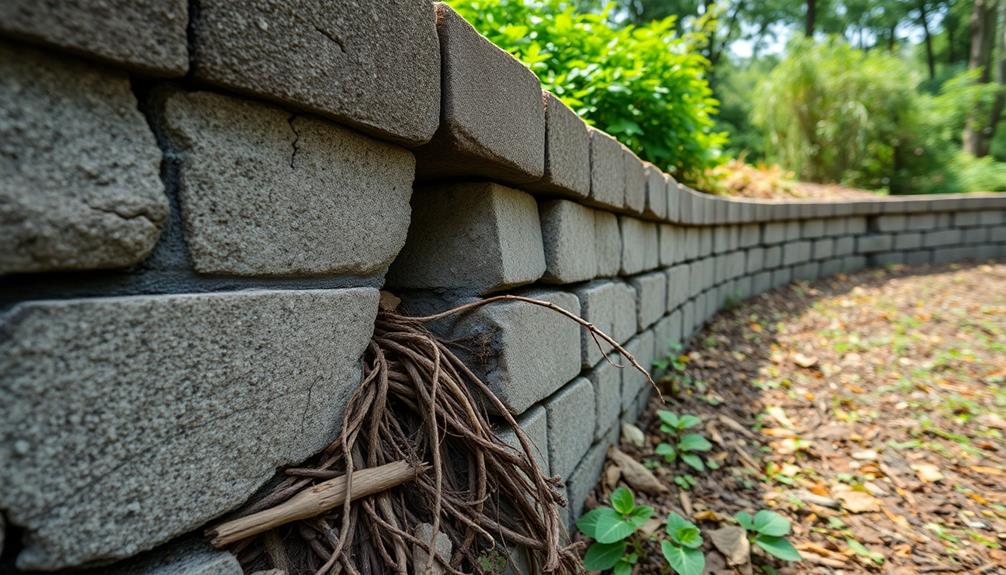 retaining wall structural integrity concerns