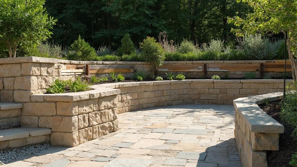 retaining walls material selection review