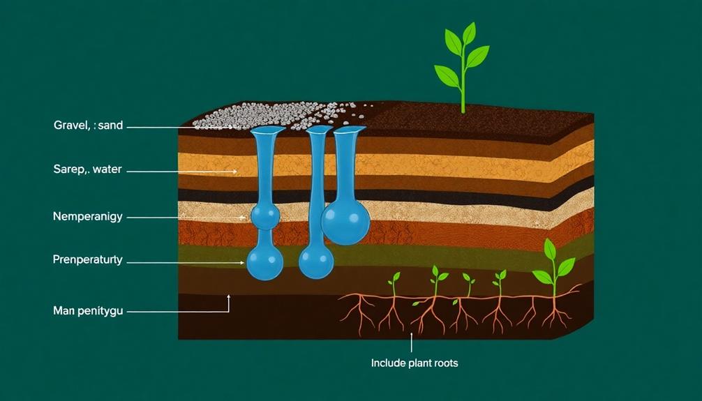 soil drainage significantly impacts characteristics