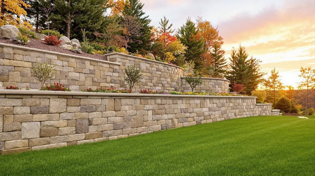 albertville mn retaining walls