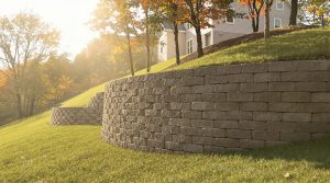 belle plaine retaining walls