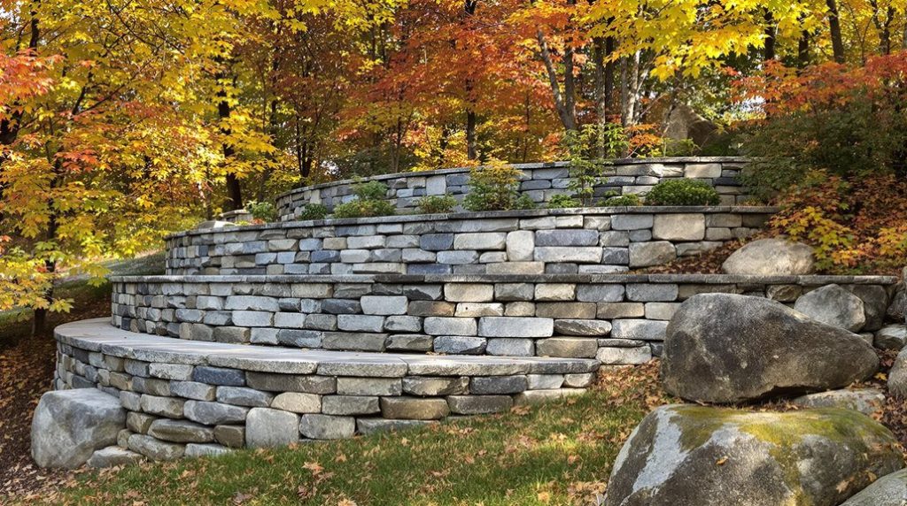 brooklyn center retaining walls