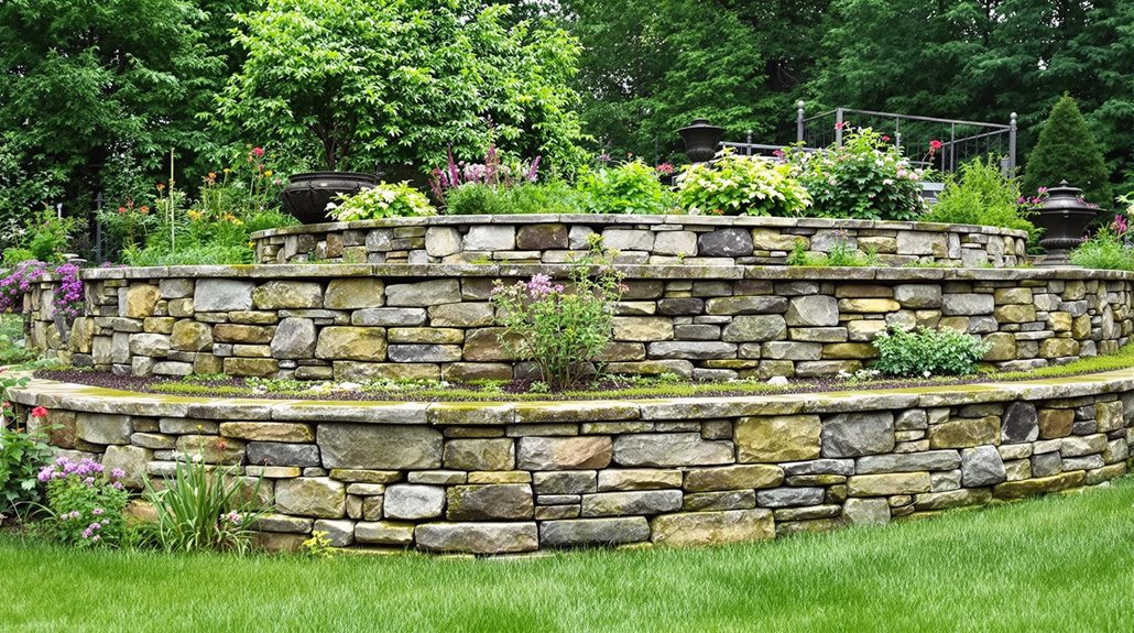 building sturdy landscape barriers