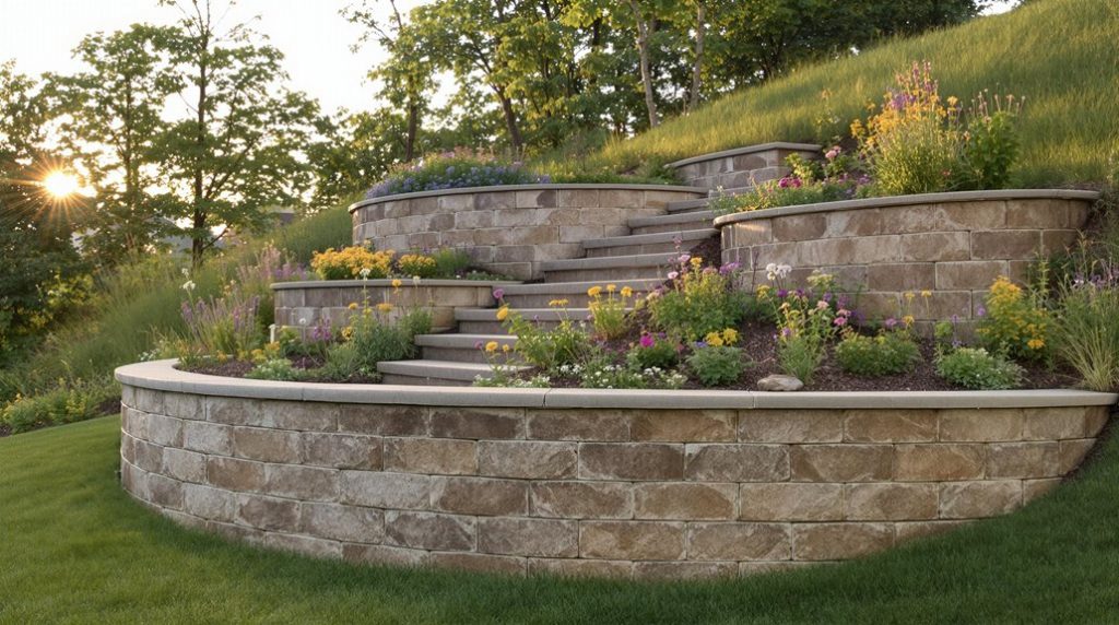 champlin mn retaining walls