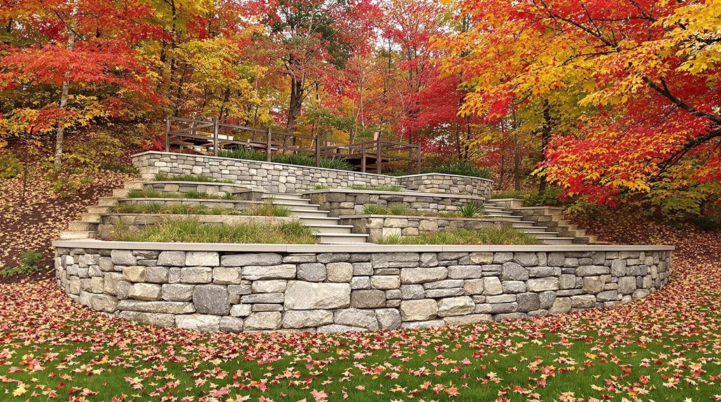 different kinds of retaining walls