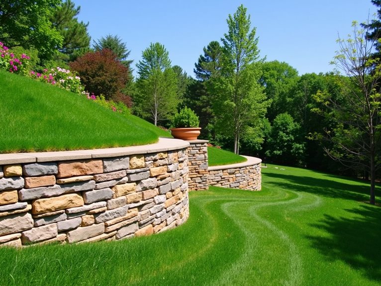 granite retaining wall benefits