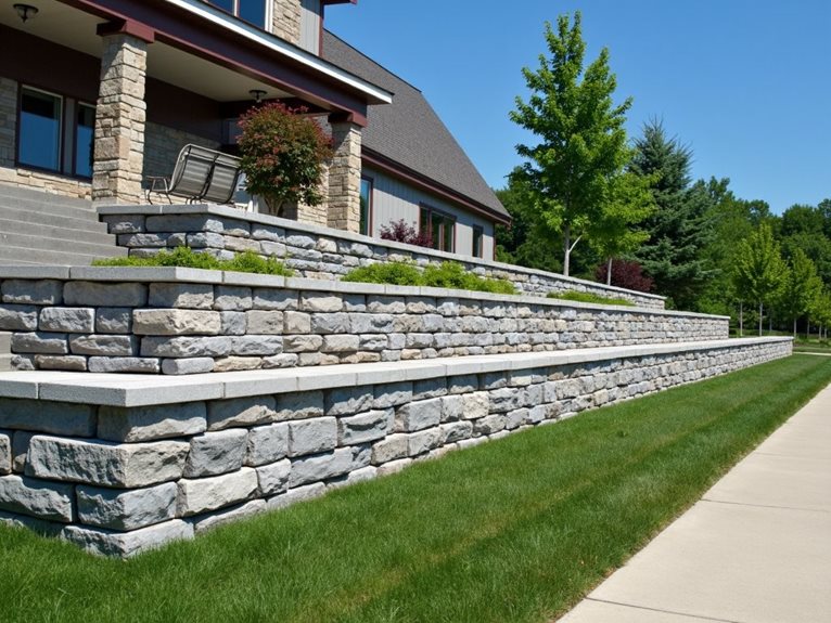 granite retaining wall benefits