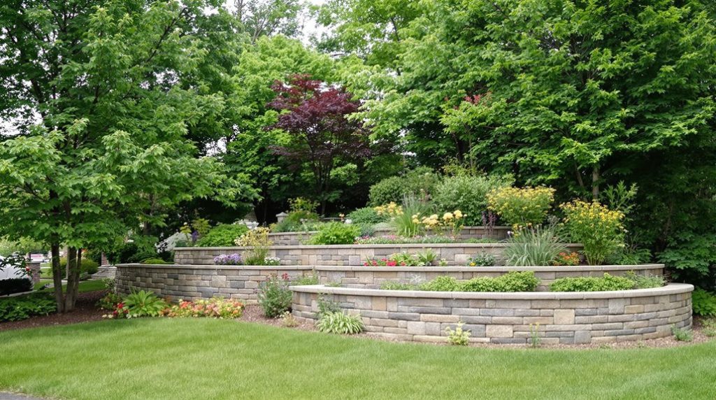 mendota heights retaining walls