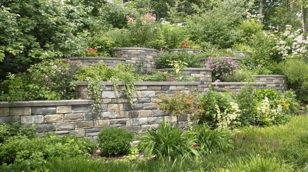 north oaks retaining walls