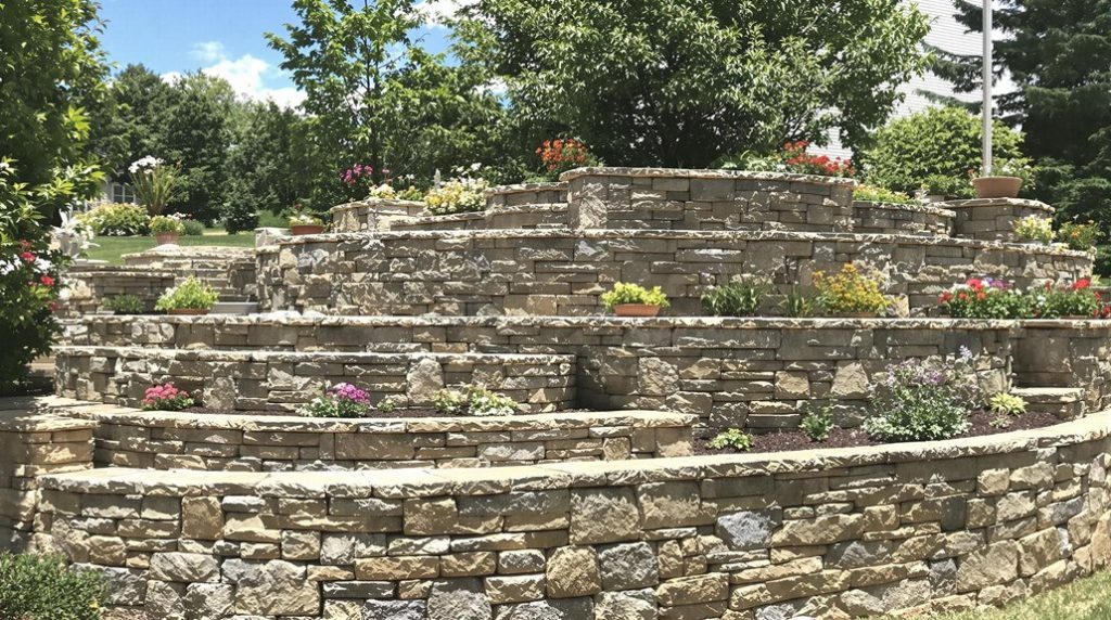 osseo mn retaining walls