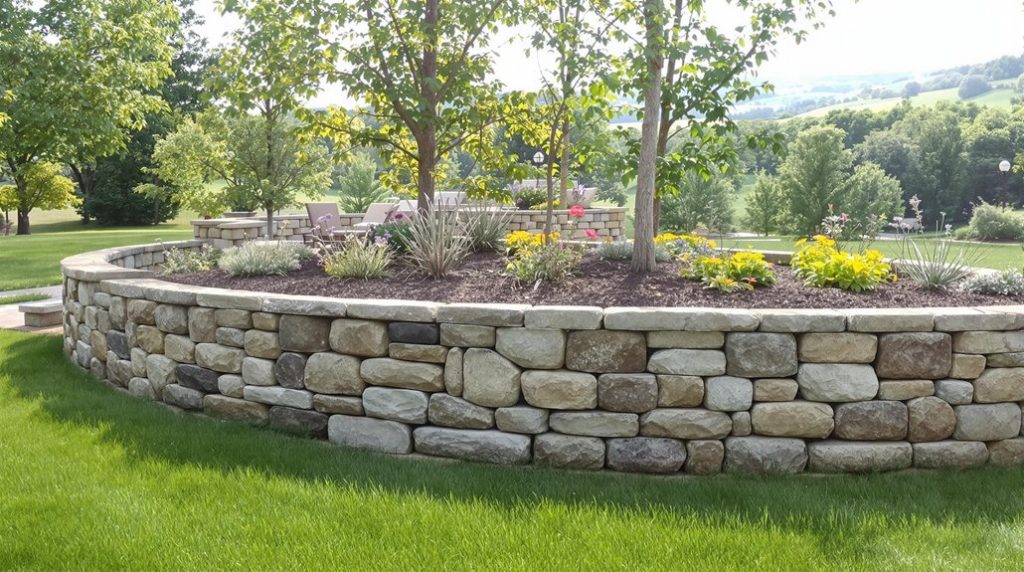 retaining wall construction norwood