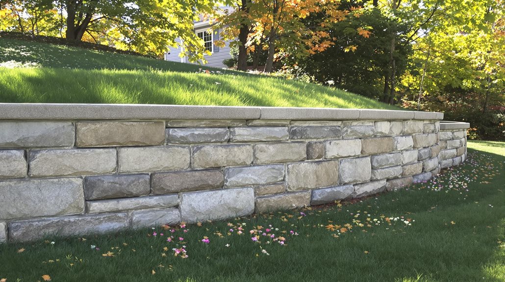 retaining wall construction principles