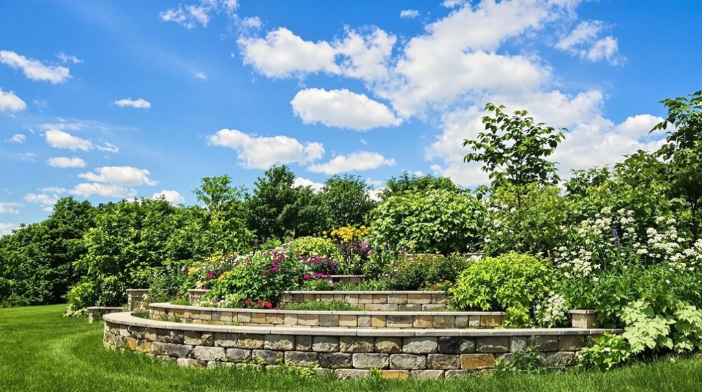 retaining walls in vadnais heights