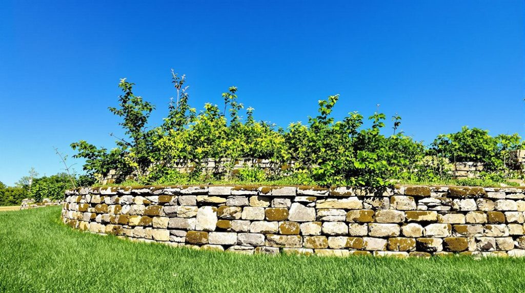 saint francis retaining walls