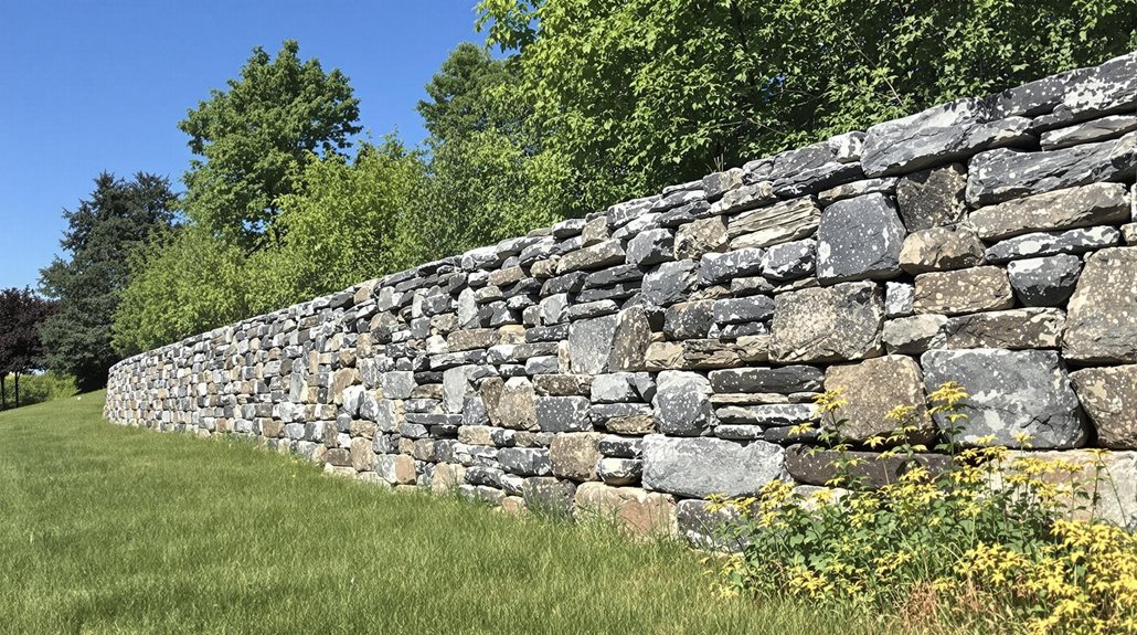stunning granite wall design