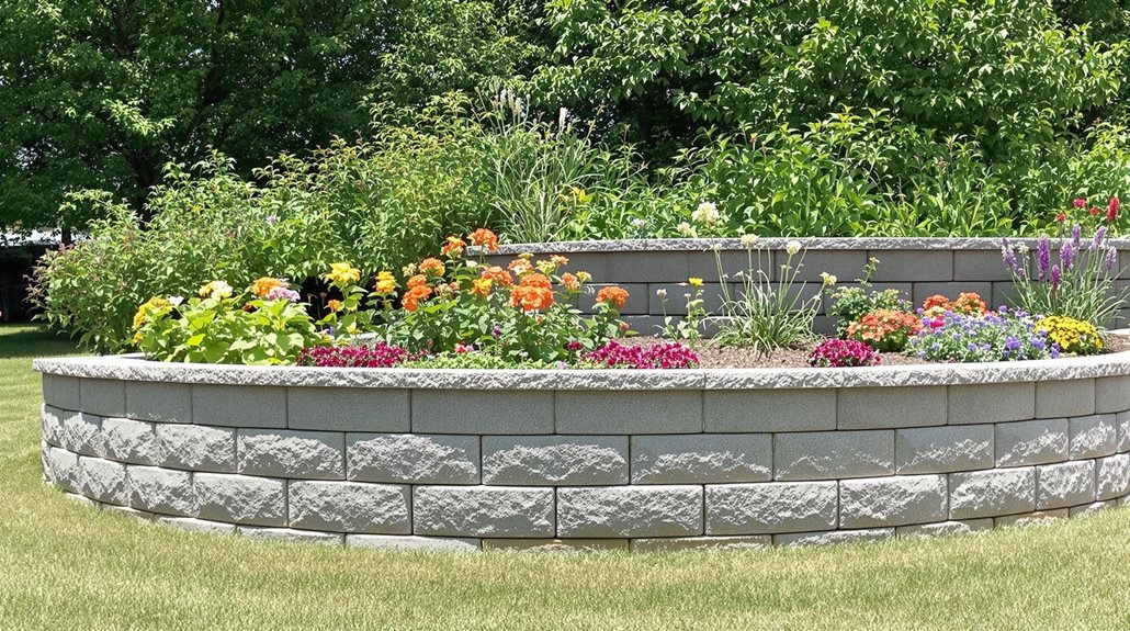 sturdy durable stone barrier