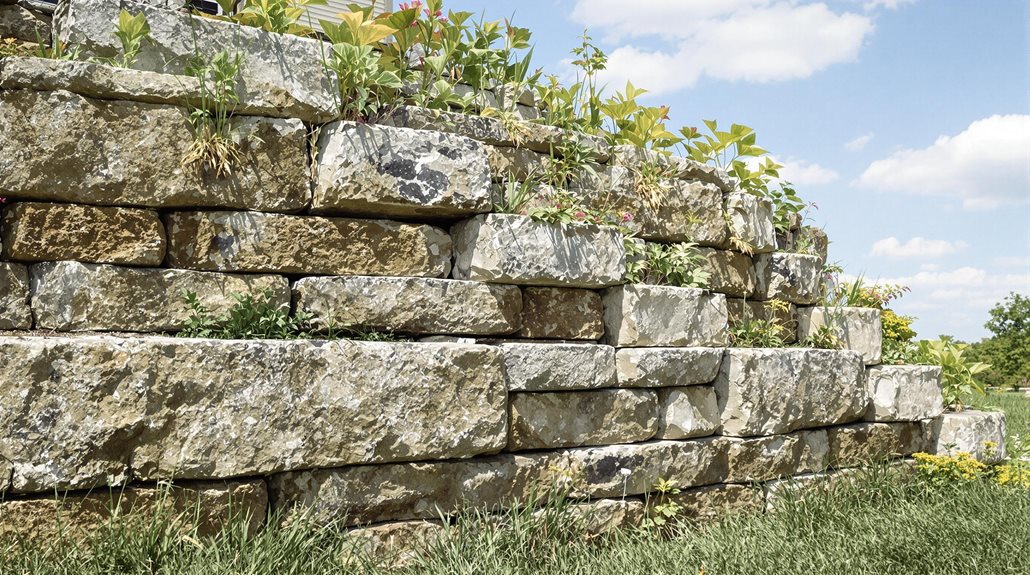 supportive earth containment structure